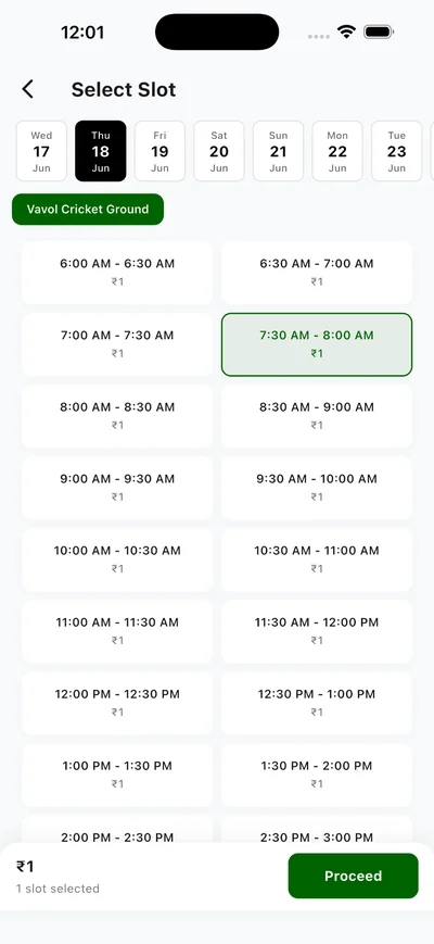 GRPPER Slot Booking